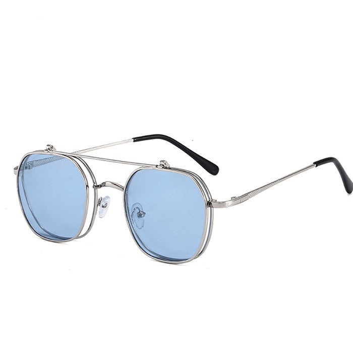 Personalized Flip Dual-use Double-layer Sunglasses