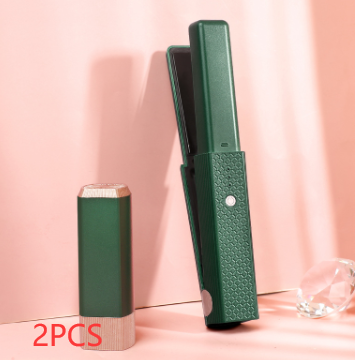 Portable Hair Straightening Comb Curling Stick Splint