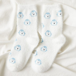 Women Plush Home Sleeping Socks