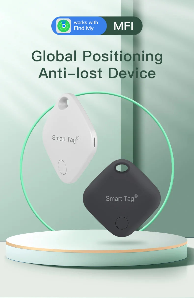 Smart Air Tag For Apple Find My Mini Smart Tracker GPS Tracker Reverse Track Lost Phone Pet Children IOS System MFI Smart Tag