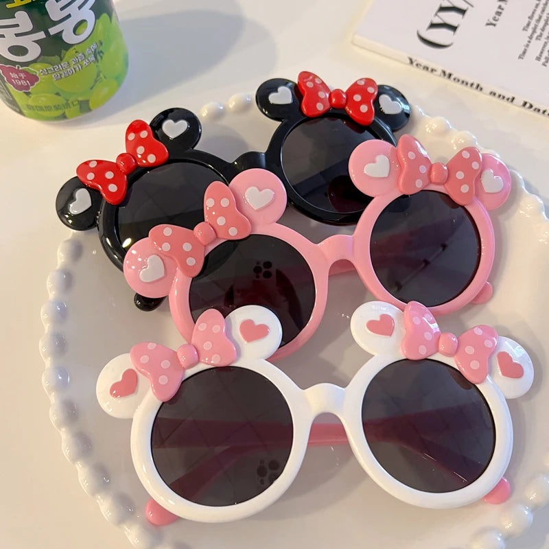 New Children Cute Cartoon UV400 Sunglasses Boys Girls Colors Outdoor Kids Sun Protection Sunglasses Baby Sport Shades Glasses