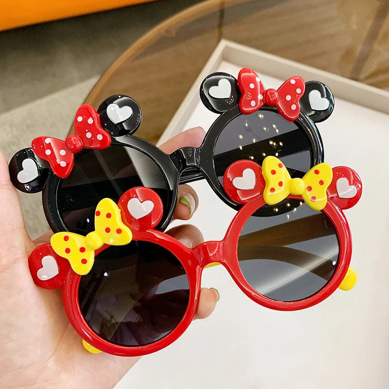 New Children Cute Cartoon UV400 Sunglasses Boys Girls Colors Outdoor Kids Sun Protection Sunglasses Baby Sport Shades Glasses