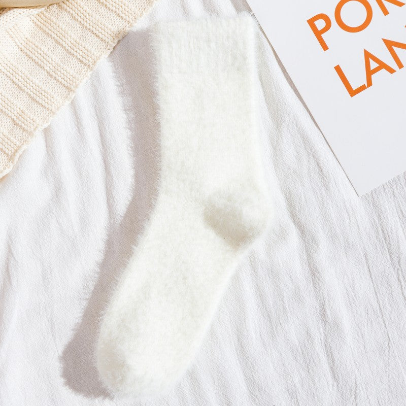 Women Plush Home Sleeping Socks